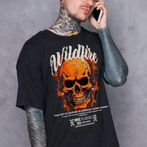T-SHIRT OVER "Wildfire"