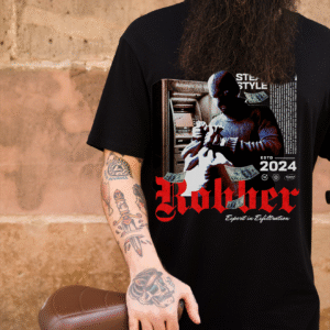 T-SHIRT OVER "Robber Style"