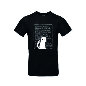 T-Shirt "Gatto Saggio"